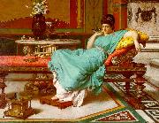 Raffaele Giannetti A Pompeian Beauty   Q china oil painting reproduction